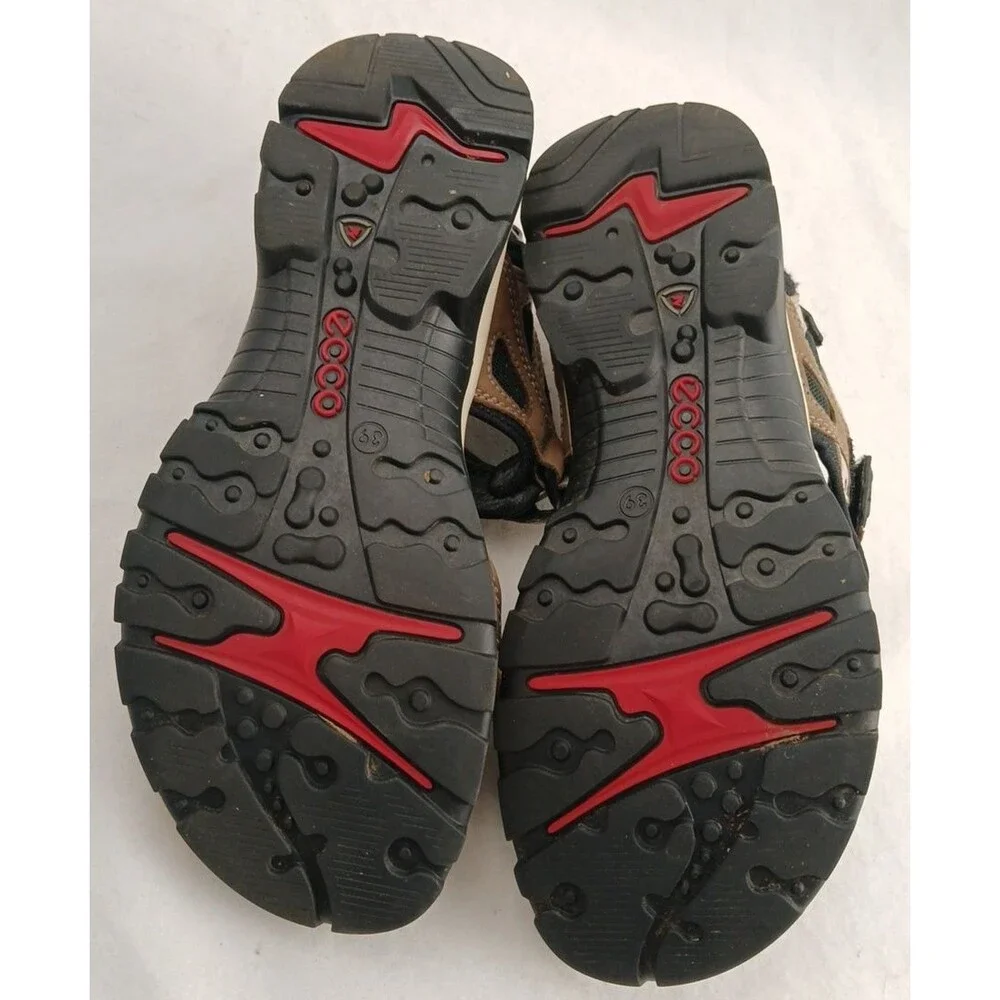 ECCO Yucatan Offroad Sandals mens 39 EUR US 8.5 Black Sport Hiking Water